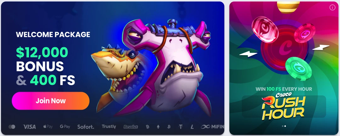 CrocoSlots no deposit bonus codes CrocoSlots no deposit bonus