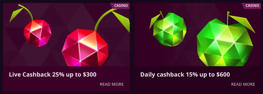 Malina Casino Bonus