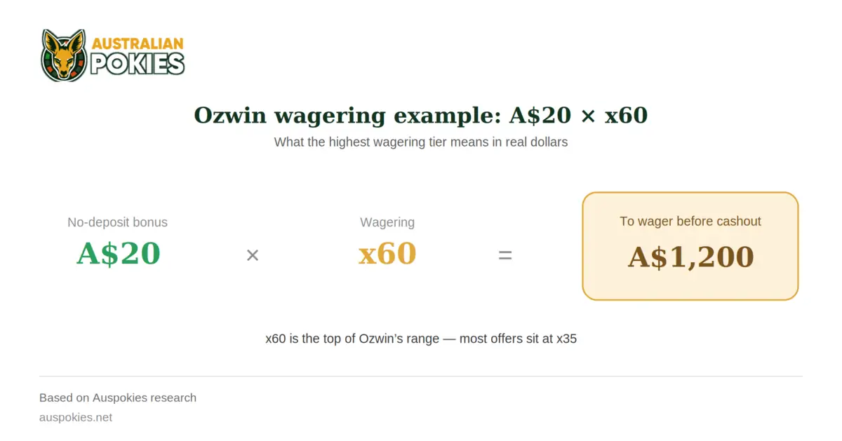 Ozwin Casino wagering Ozwin wagering