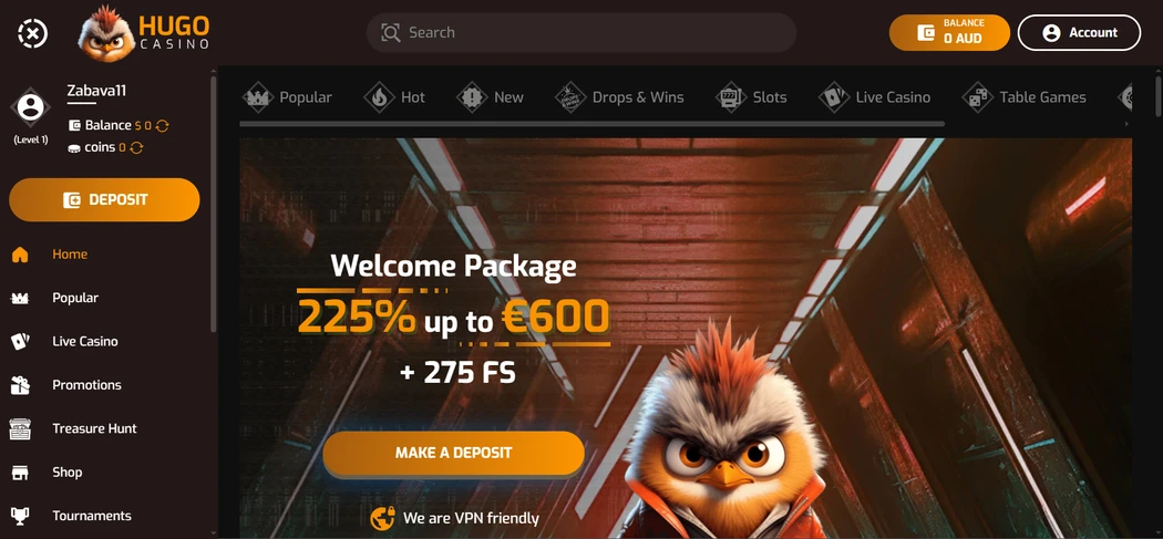 Hugo Casino Australia Hugo Casino