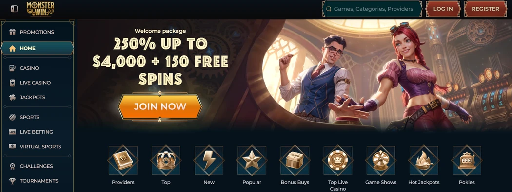 MonsterWin Casino MonsterWin