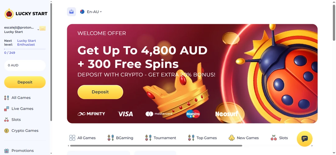 LuckyStart Casino LuckyStart