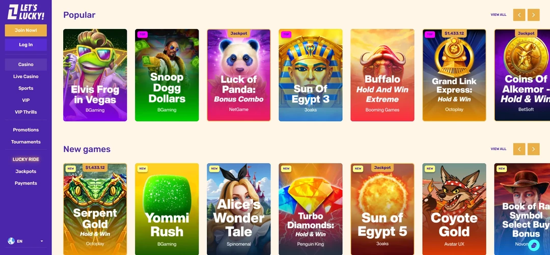 Lets Lucky Australia online casino Lets Lucky Casino