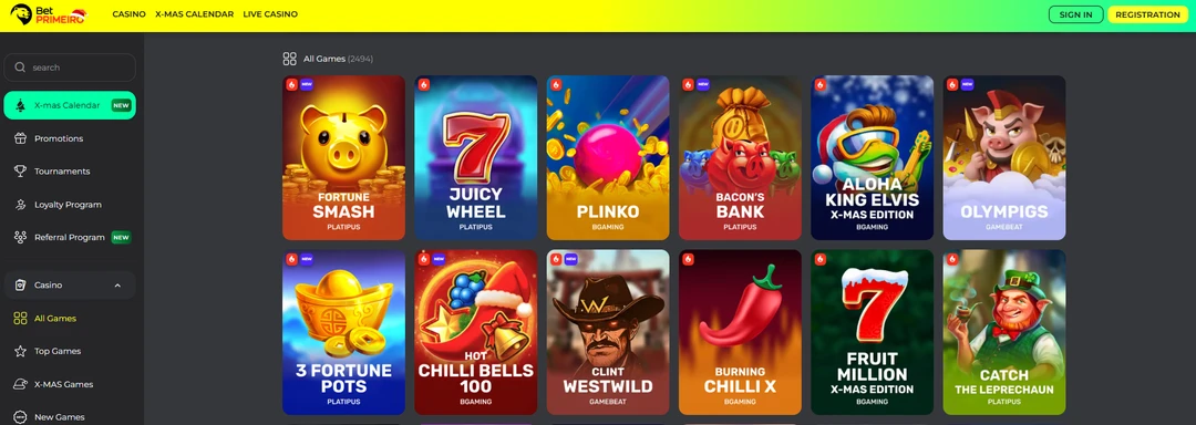 BetPRIMEIRO Casino games Bet PRIMEIRO Casino