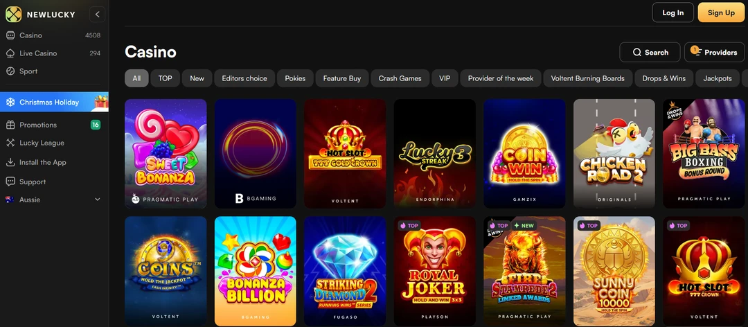 NewLucky Casino games New Lucky Casino