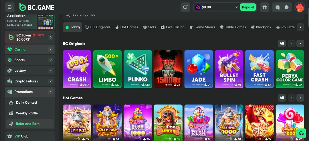 BC Game Casino Australia BC Game online casino
