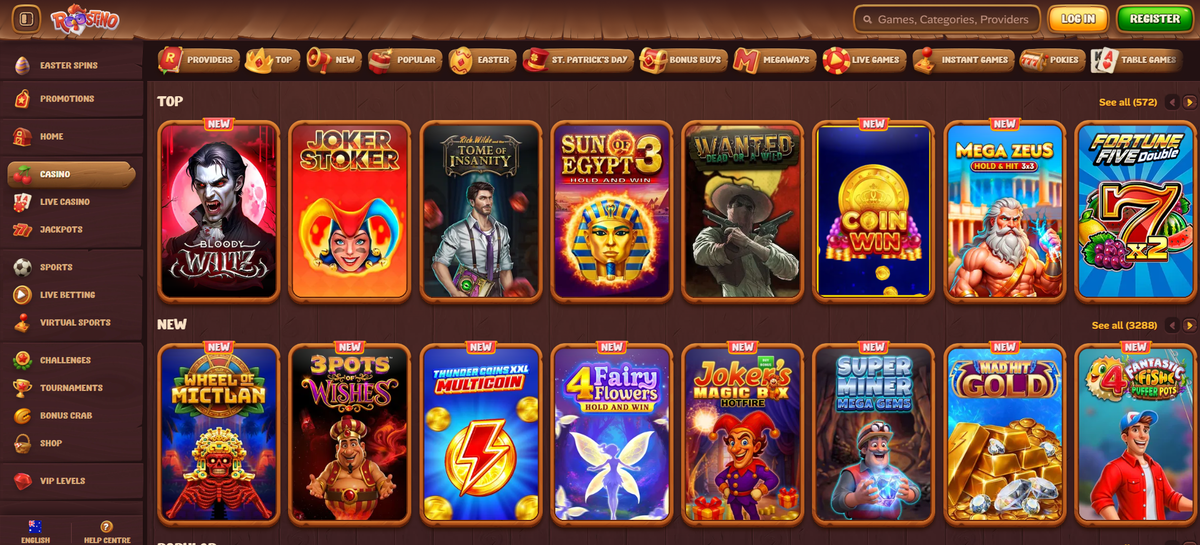 Roostino Casino Australia