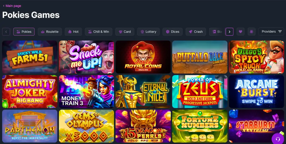 BravoPlay Casino Games