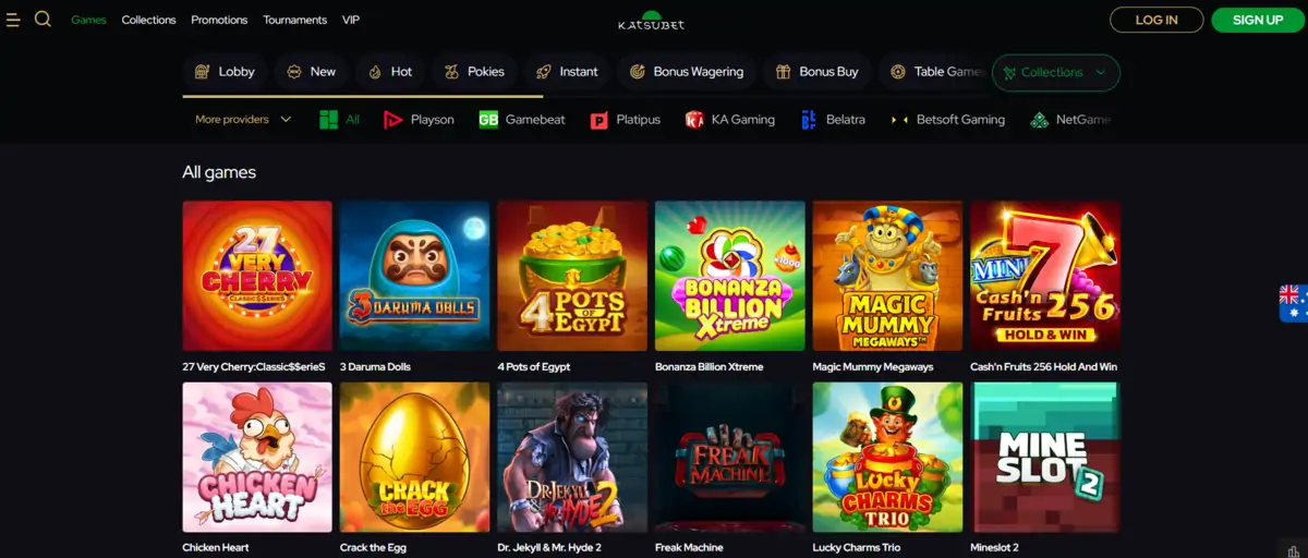 KatsuBet Casino Australia