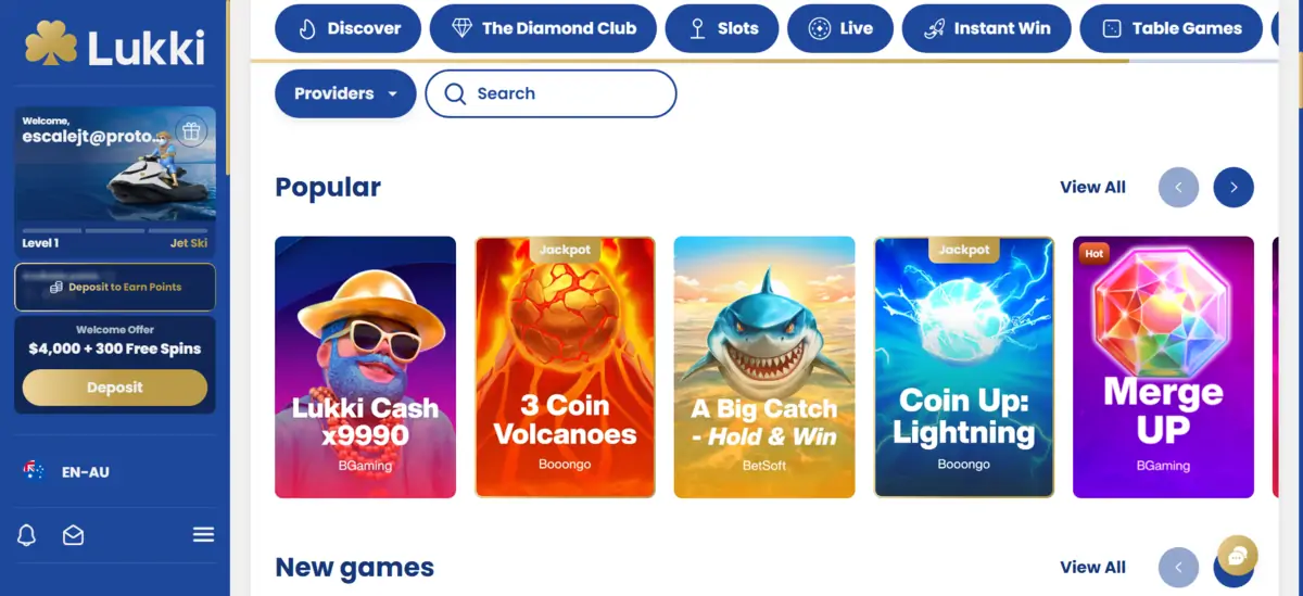 Lukki Casino Australia