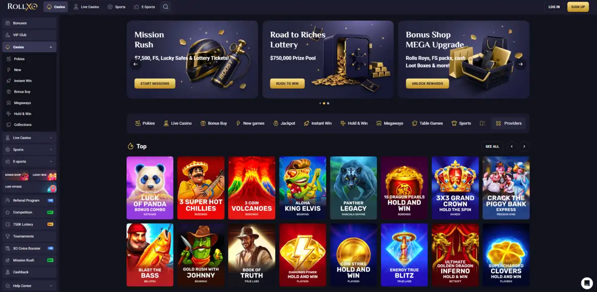 RollXO online casino