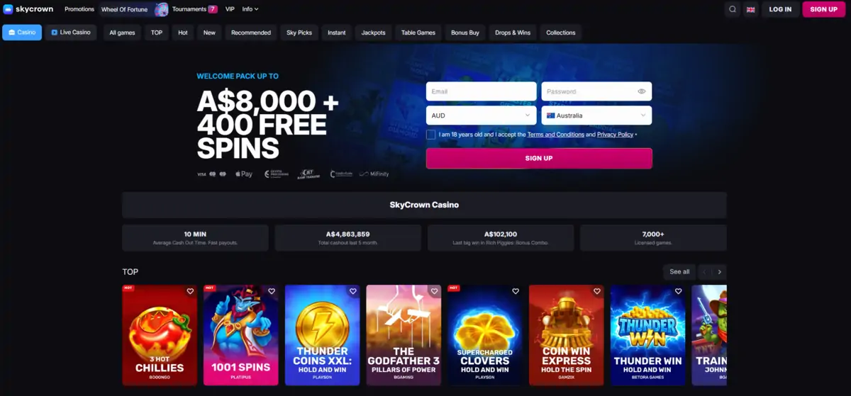 online casino SkyCrown