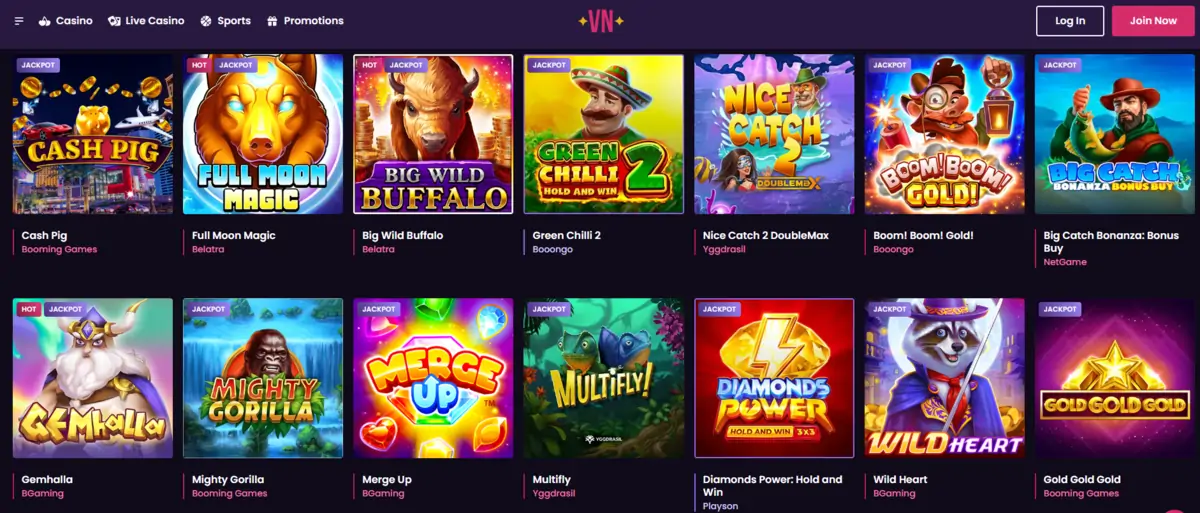 Vegas Now online casino