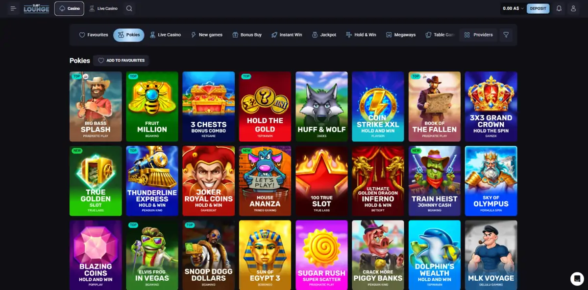 SlotLounge Casino games SlotLounge games