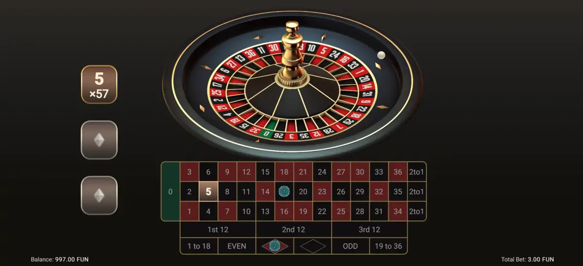 Roulette x500
