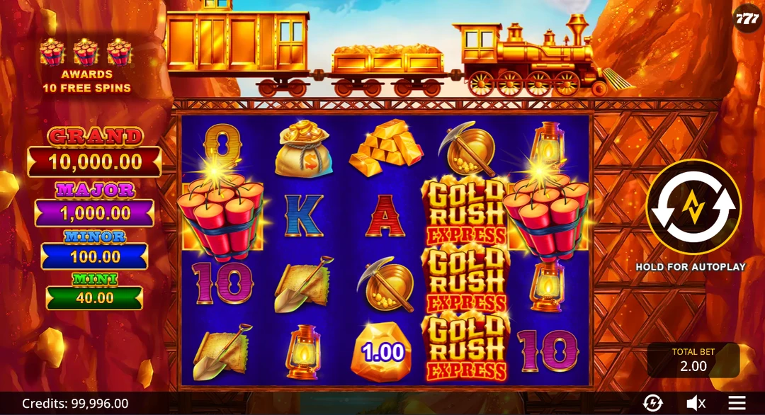 Gold Rush Express slot demo Gold Rush Express