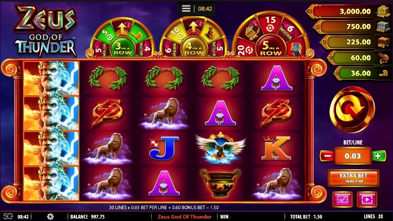 Zeus God of Thunder slot demo Zeus God of Thunder