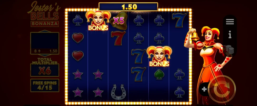 Jester's Bells Bonanza slot demo Jester's Bells Bonanza