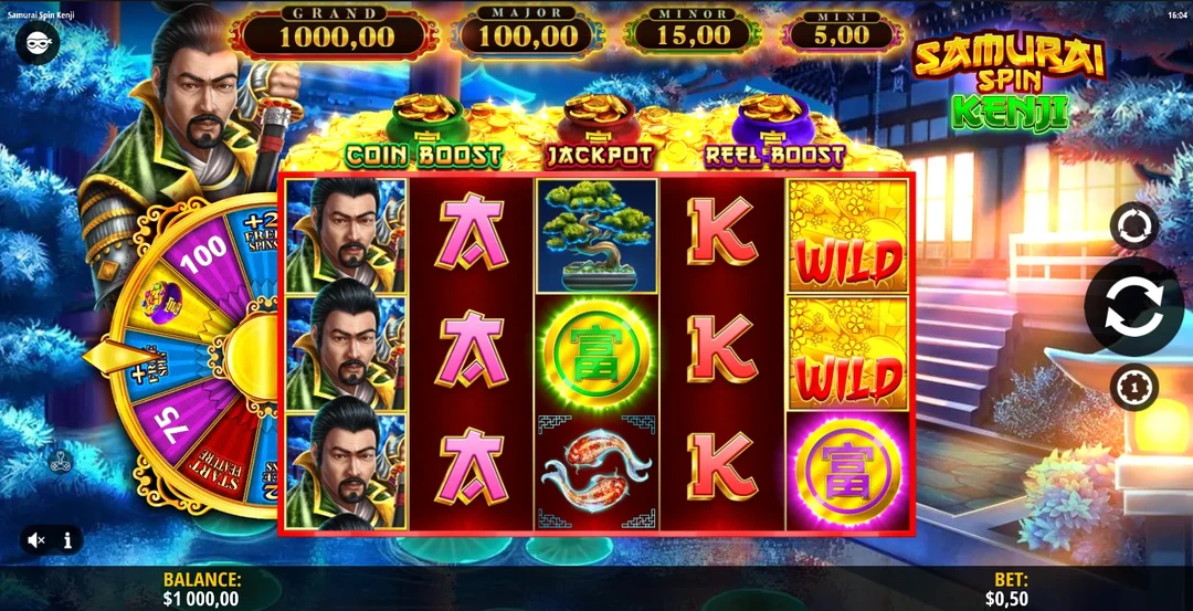 Samurai Spins Kenji slot Samurai Spins Kenji