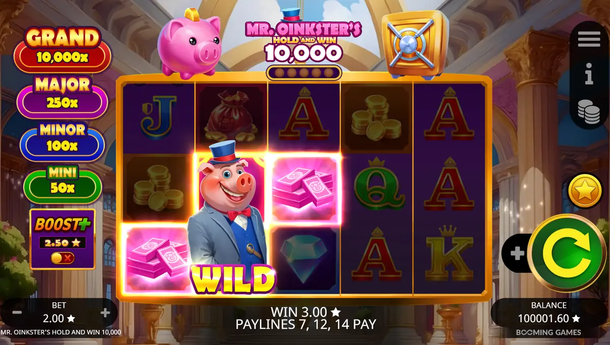 Mr. Oinkster’s Hold & Win 10,000